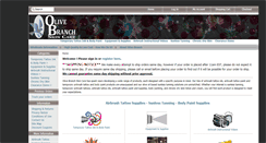 Desktop Screenshot of olivebranchskincare.com